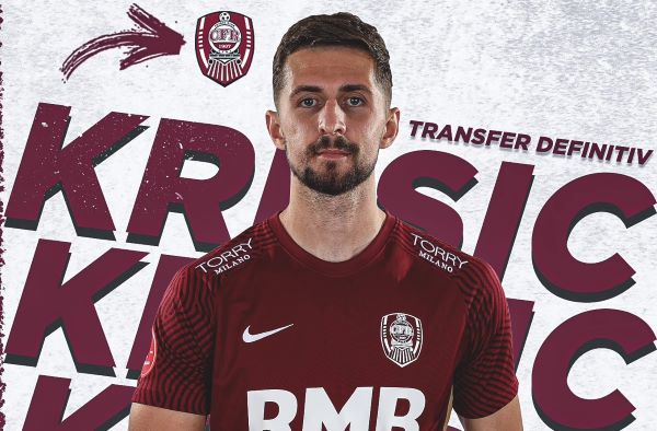 Jucătorul de fotbal Anton Kresic rămâne la CFR Cluj| Foto: Fotbal Club CFR 1907 CLUJ - Facebook