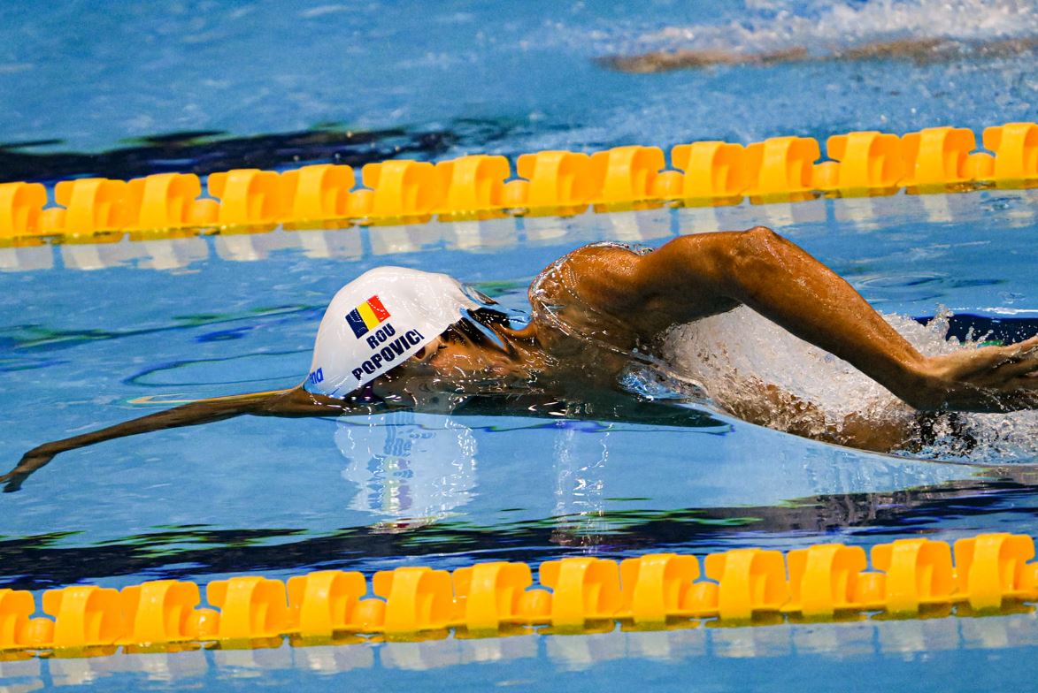 David Popovici își păstrează titlul european la 100 m liber și obține aurul|Foto: David Popovici Facebook.com