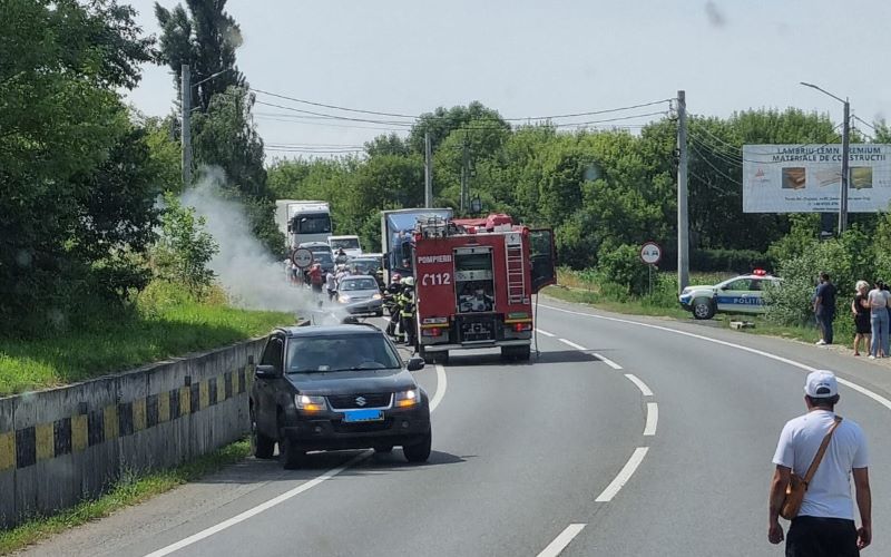 Un accident rutier a avut loc