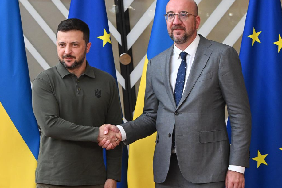 Pact de securitate semnat intre Ucraina si UE|Foto: Charles Michel Facebook
