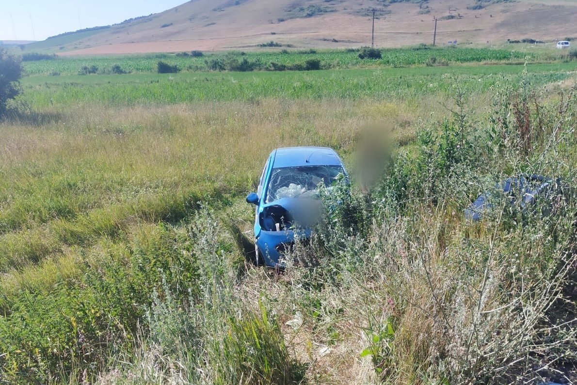 Accident în Jucu | Foto: ISU Cluj