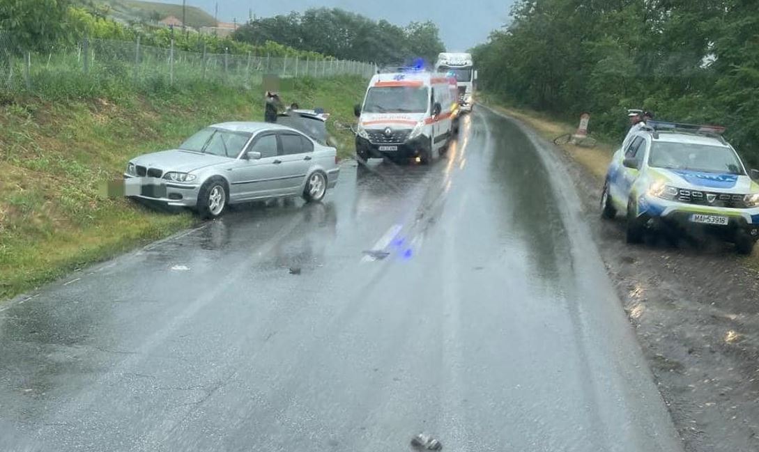Accident rutier grav