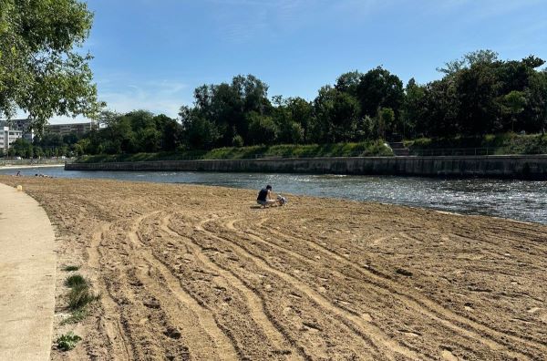 Plaja Grigorescu este pregătită pentru clujeni | Foto: Dan Ștefan Tarcea - Facebook