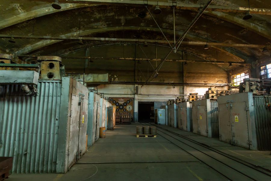 Hala cu arcade a fost construită în anii ’50