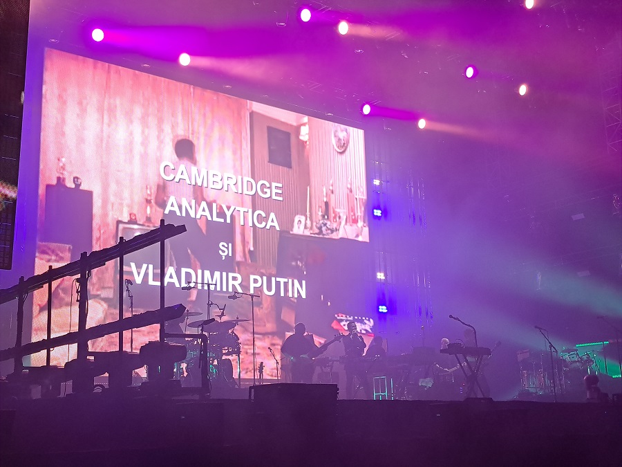 Mesaje politice și sociale la concertul Massive Attack de la Electric Castle