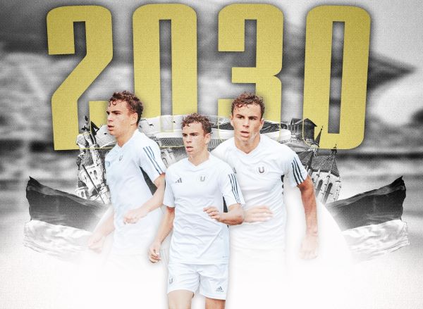 Un nou tânăr fotbalist la Universitatea Cluj. Vlad Tudorache va juca la echipă până în 2030. | Foto: FC Universitatea Cluj - Facebook