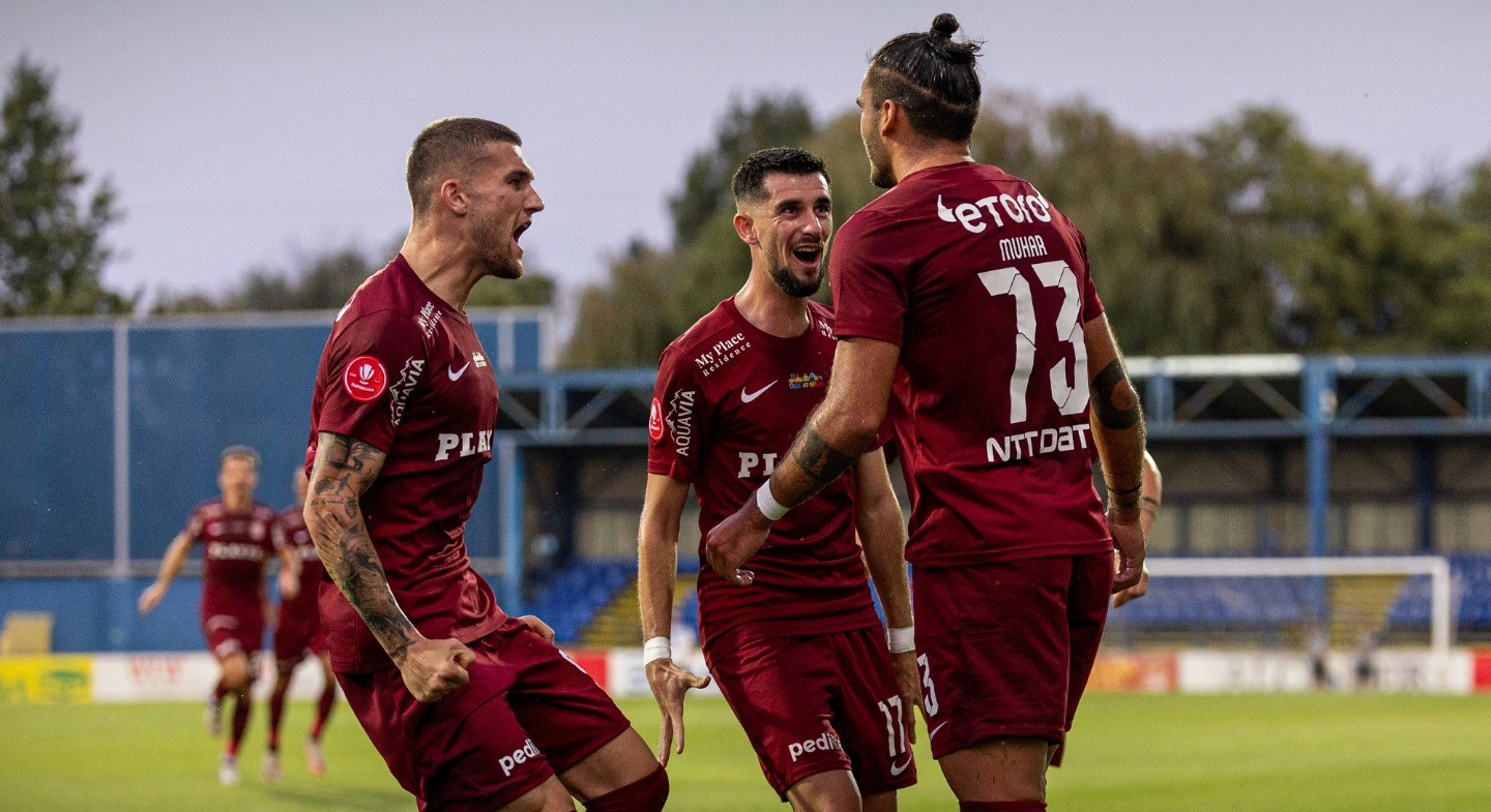 CFR Cluj s-a calificat în turul trei preliminar din Conference League
