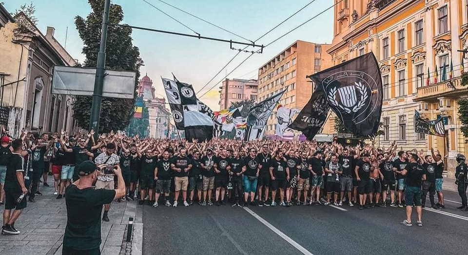 Suporterii „U” Cluj