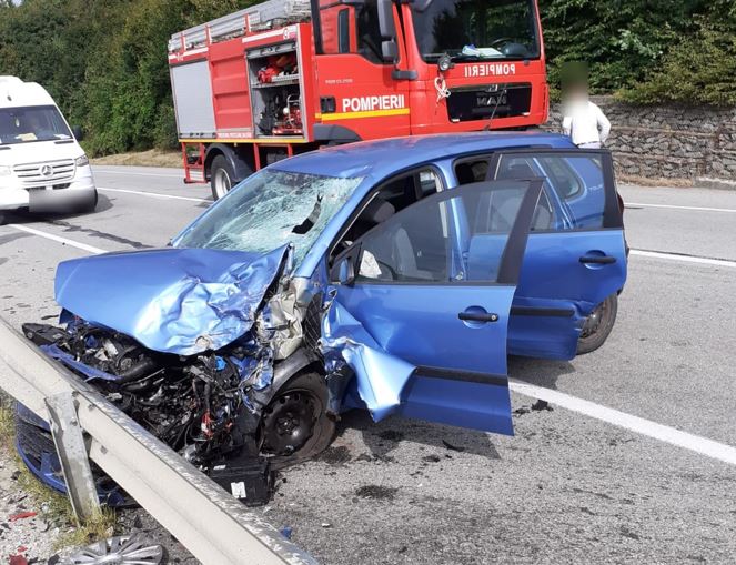 Accident rutier grav