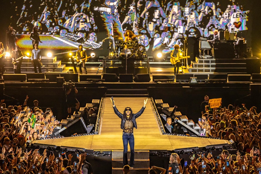 Show-ul live al legendei pop-rock Lenny Kravitz