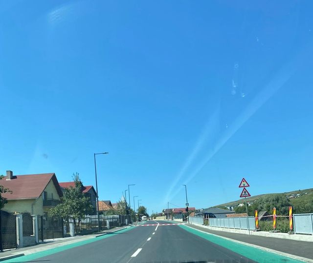 Lucrările de modernizare a străzii Valea Chintăului