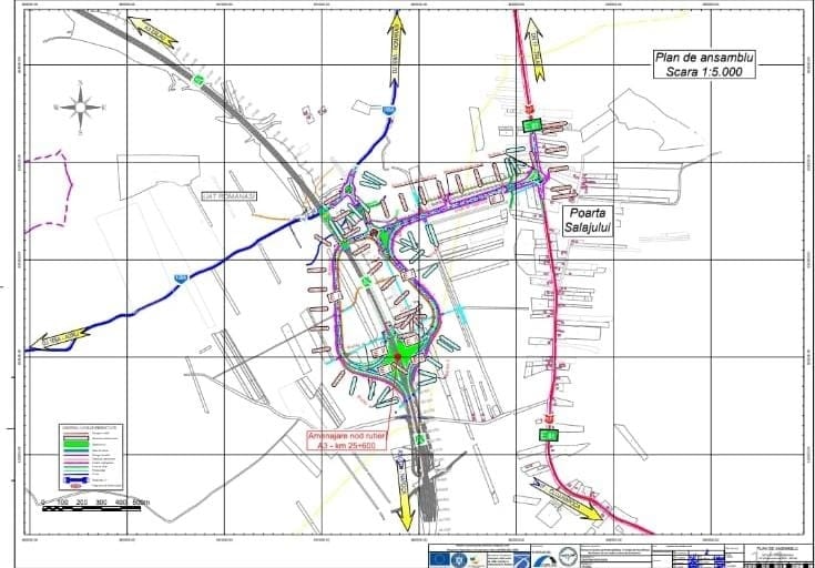 Constructor desemnat pentru realizarea nodului rutier de la Românași|Foto: CNAIR