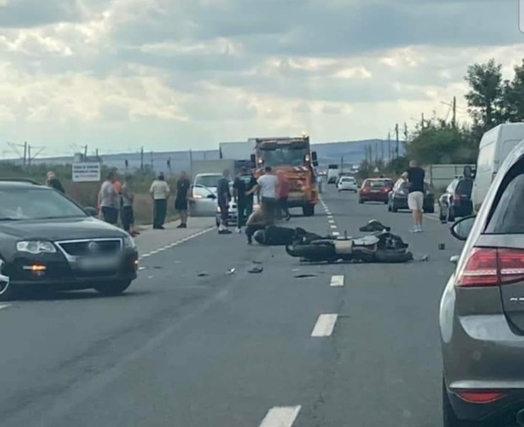 Accident la Livada