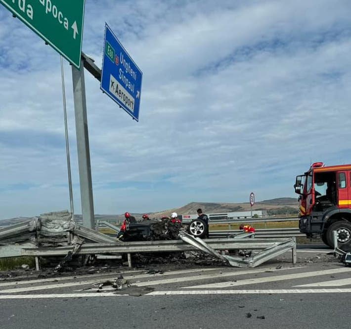 Accident mortal pe A3