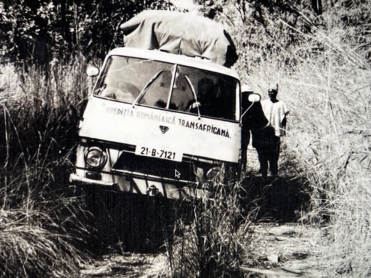 Imagini de la prima expediție  românească transafricană