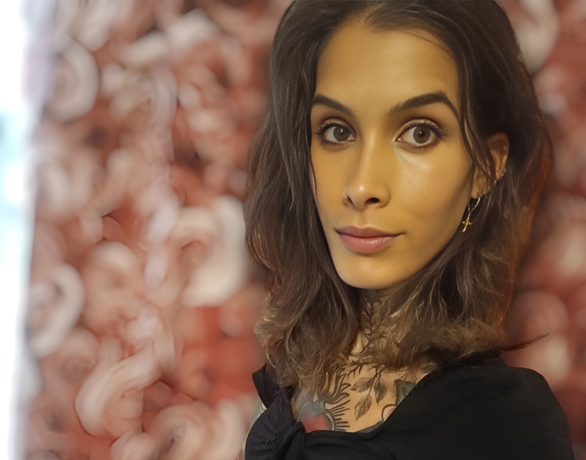 O tânără artistă din Italia