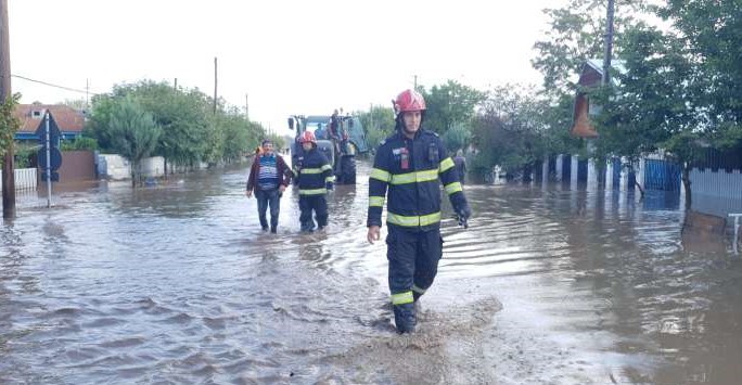 Inundații în Galați