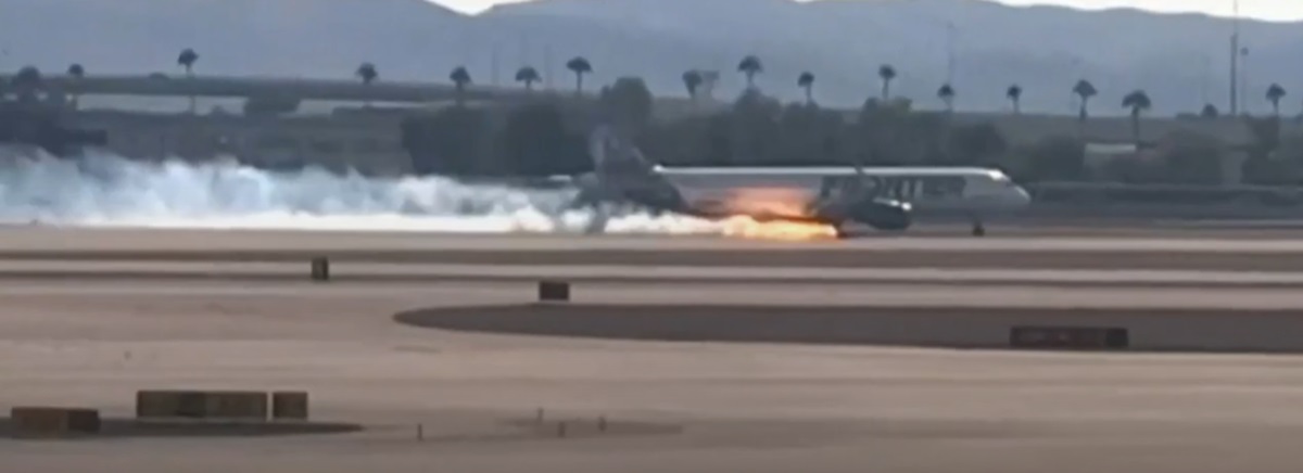 Un avion Frontier Airlines cu 190 de pasageri la bord a făcut o aterizare de urgență pe Aeroportul din Las Vegas