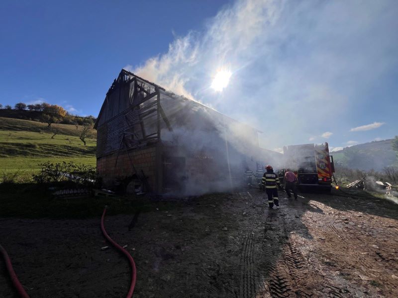 Incendiu în comuna Călățele