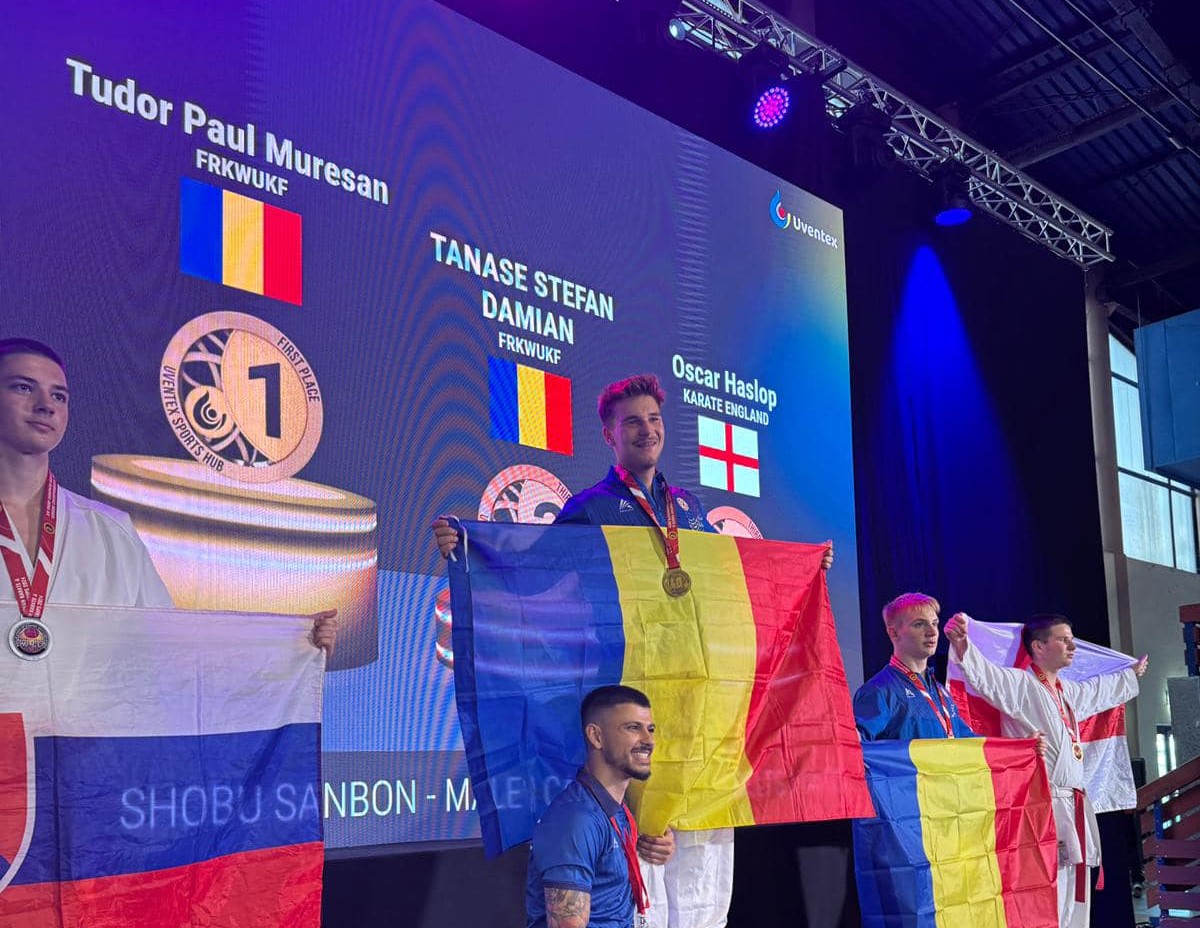 Sportivii clubului Premier Karate Dojo Cluj-Napoca