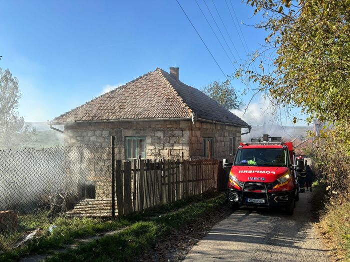 Incendiu în Mera