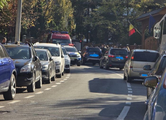 Accident pe strada Republicii | Foto: Info Trafic Cluj-Napoca - Facebook