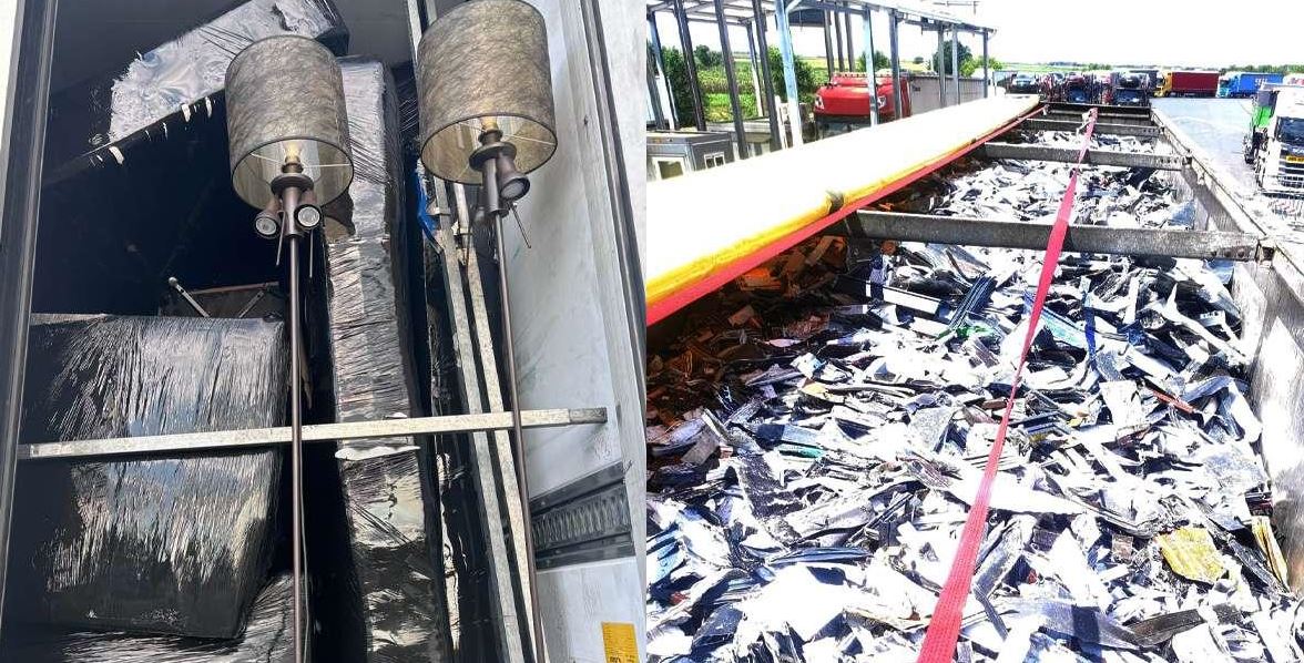 Creştere de peste 63% a cantităţii deşeurilor descoperite la intrarea în ţară