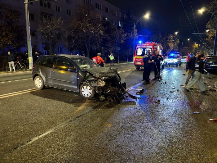 Accident grav pe Bulevardul Nicolae Titulescu