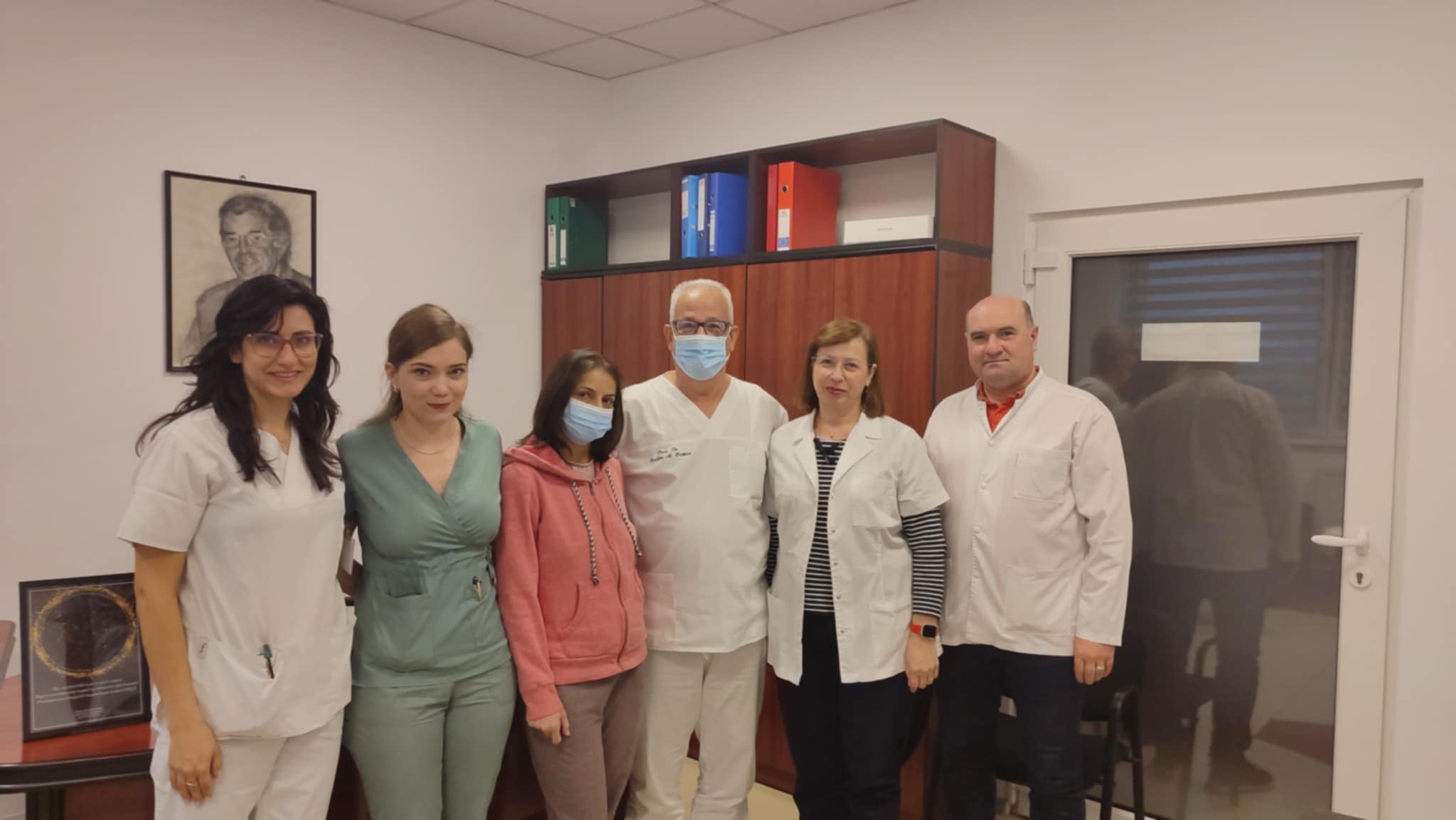 De la stânga la dreapta: dr Andra Ciocan