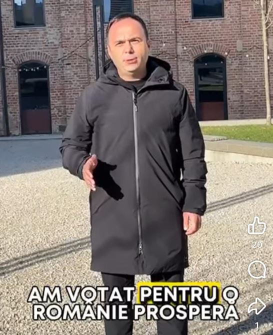 Secretarul de stat Ovidiu Cîmpean: „Am votat pentru un președinte care poate fi partenerul de dezvoltare al Clujului”. Clujenii