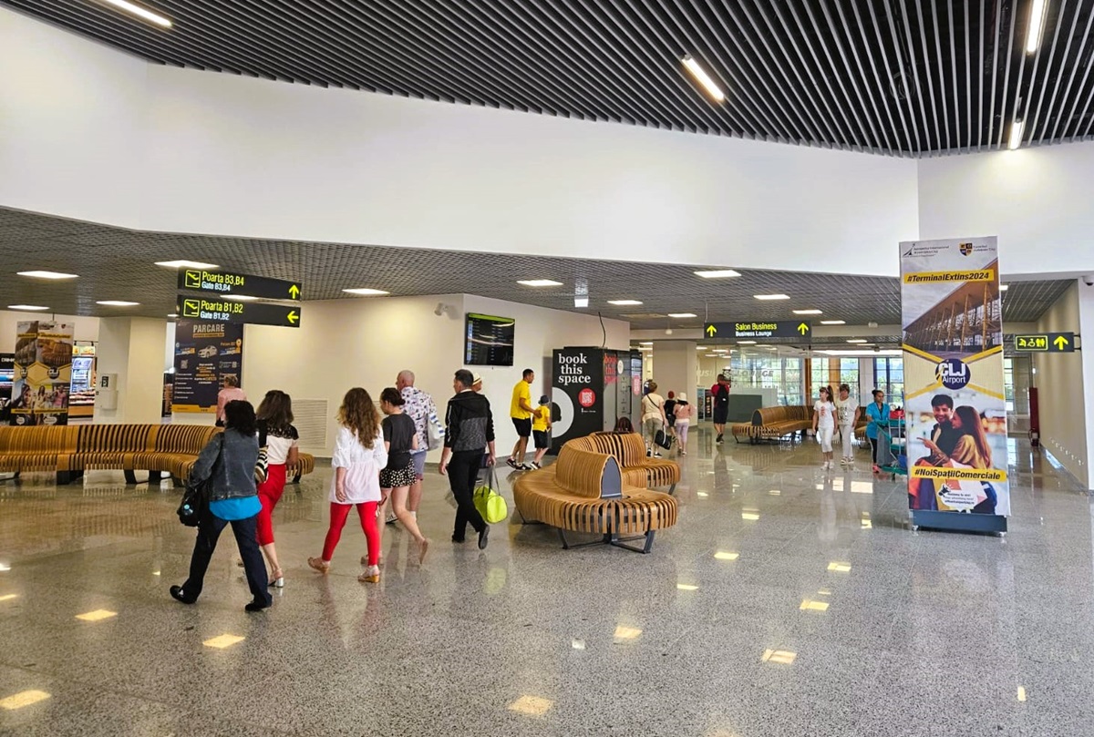 Pasagerii care au zburat de pe Aeroportul Internațional Cluj au preferat Bucureștiul
