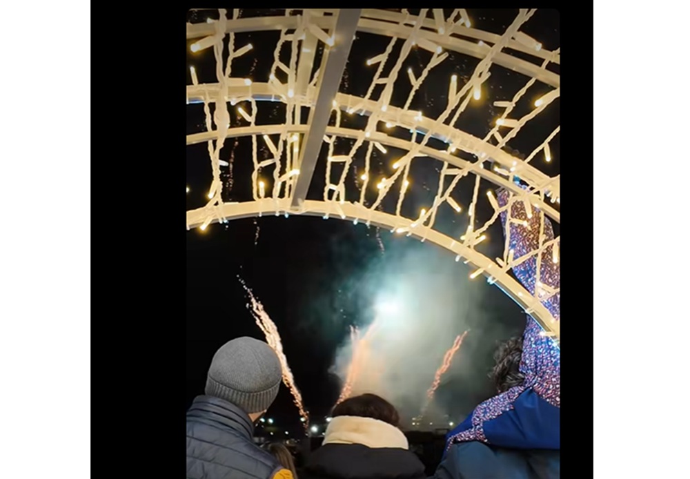 Florești a organizat cel mai impresionant spectacol de artificii din județul Cluj în noaptea de Revelion