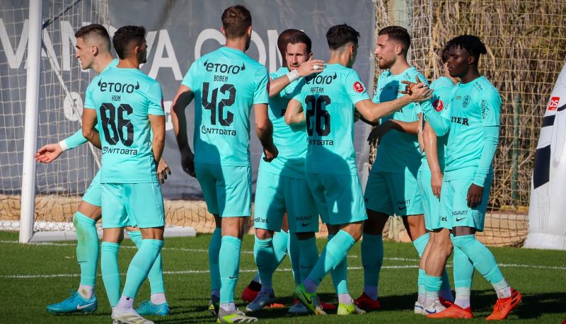 CFR Cluj a câștigat primul meci amical al iernii cu scorul de 2-0 | Foto: Fotbal Club CFR 1907 CLUJ - Facebook