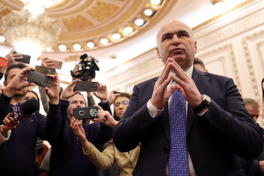 Bolojan anunţă „concursuri transparente” în urma cărora vor fi făcute restructurări la Senat | Foto: Inquam Photos / Octav Ganea