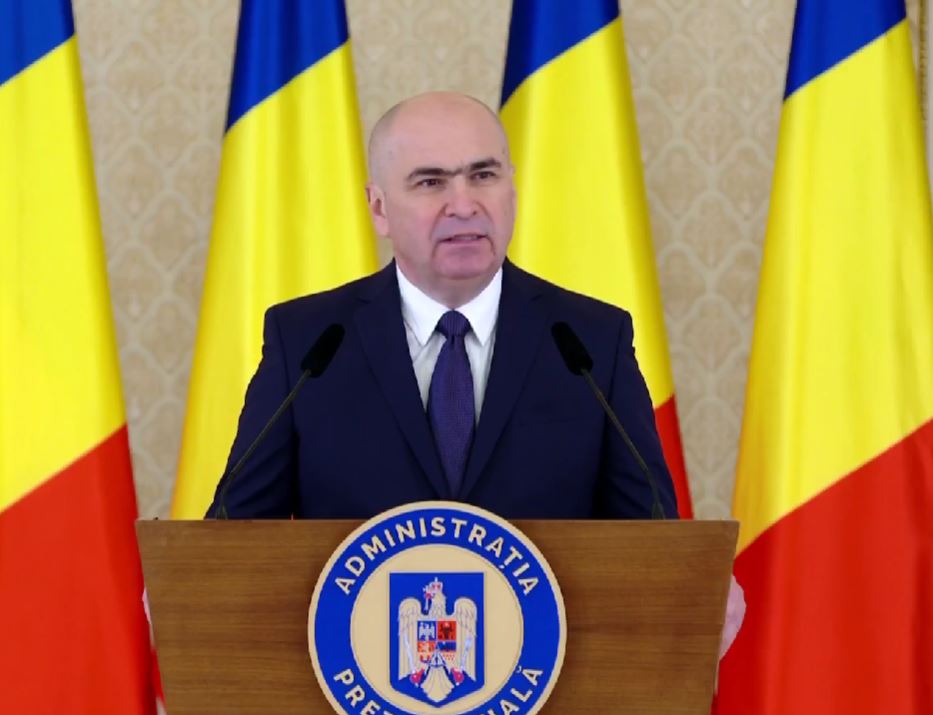 Președintele interimar Ilie Bolojan a plecat miercuri dimineața la Paris