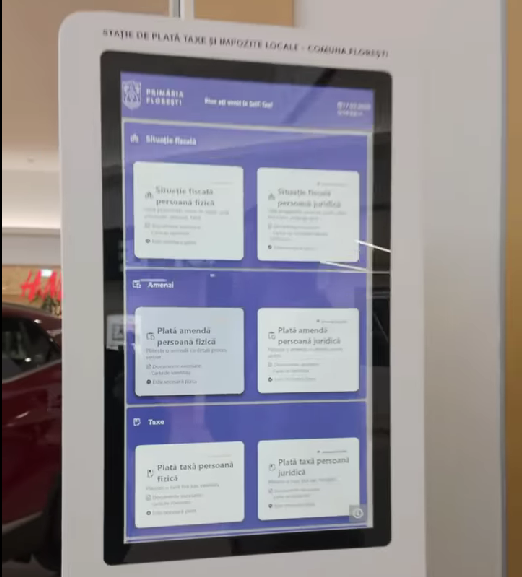 Automate pentru plata impozitelor locale și a taxelor