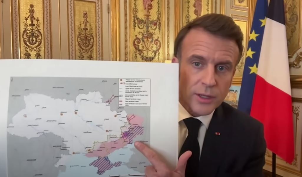 Emmanuel Macron: Dacă Putin nu este oprit