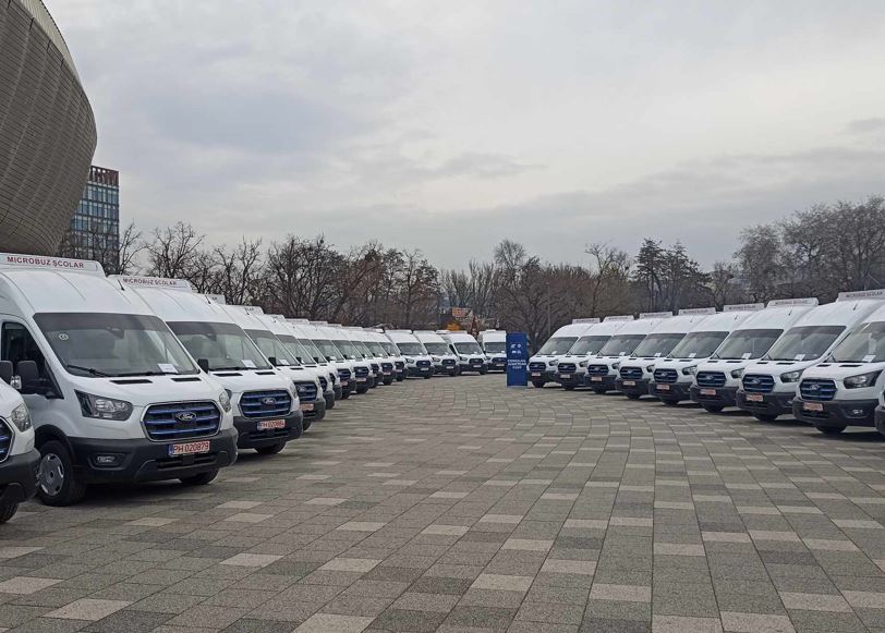 Microbuze școlare electrice