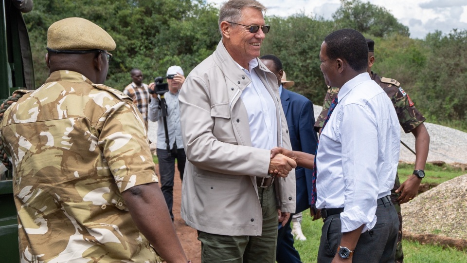 Vizita lui Klaus Iohannis în Kenya