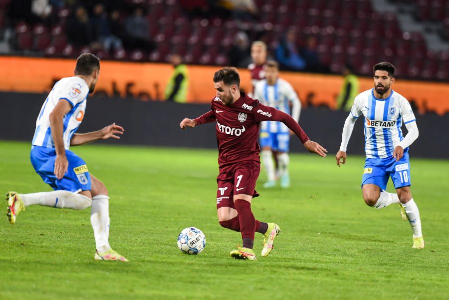CFR Cluj joacă cu Universitatea Craiova