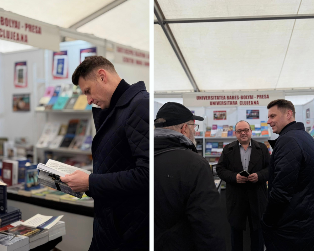 „Felicit organizatorii (Târgului de Carte Gaudeamus - n.r.) și pe toți participanții pentru acest eveniment de forță