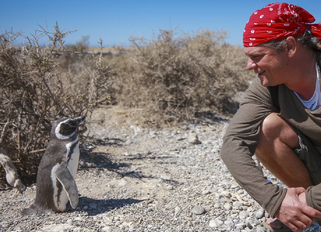 Exploratorul Liviu Stănescu în Argentina| Foto: arhivă personală