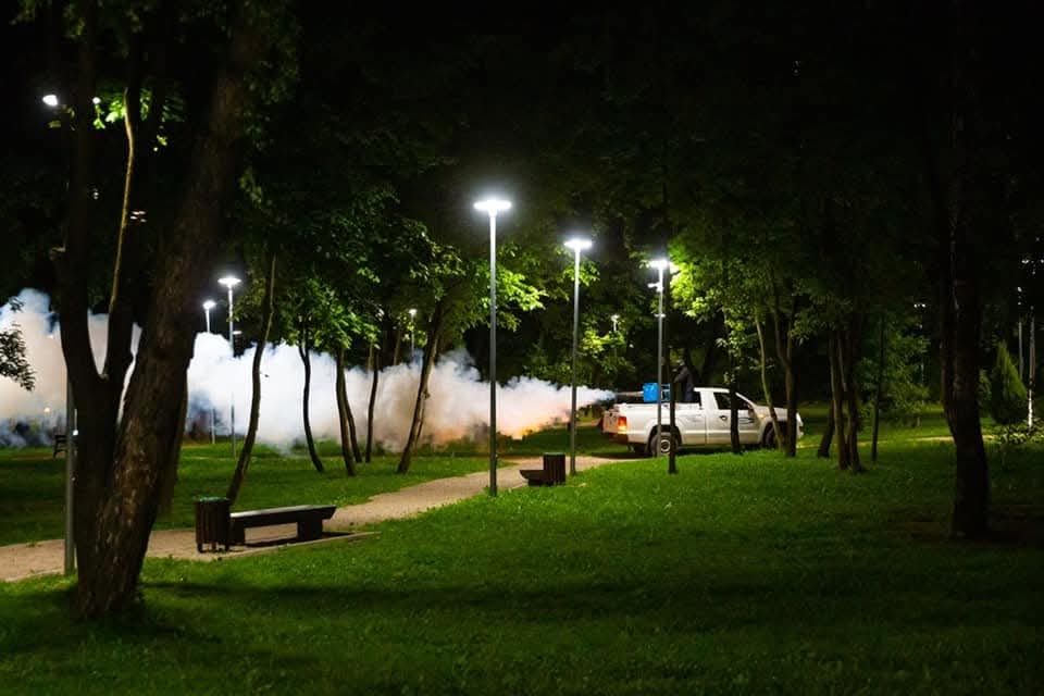 Dezinsecție generală în Cluj-Napoca| Foto: Dan Ștefan Tarcea - Facebook