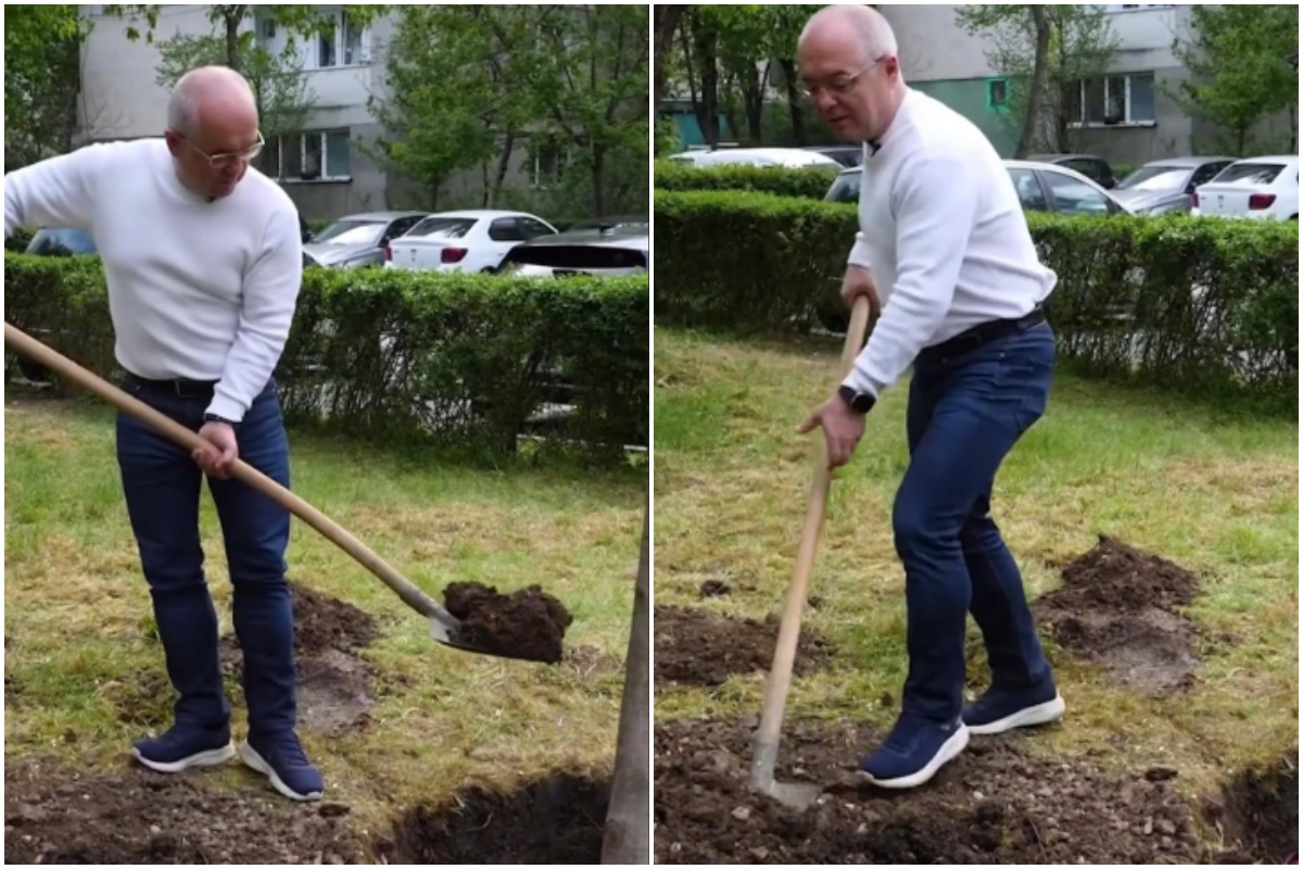 3.800 de arbori vor fi plantați până în 2026 în noua campanie verde a primăriei| Foto: Emil Boc - Facebook