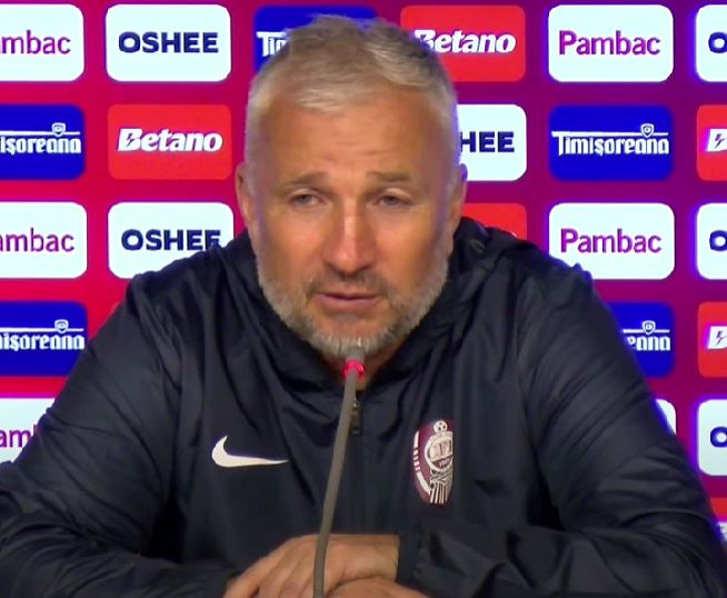 Dan Petrescu (CFR Cluj): „Aș vrea să câștigăm Cupa României