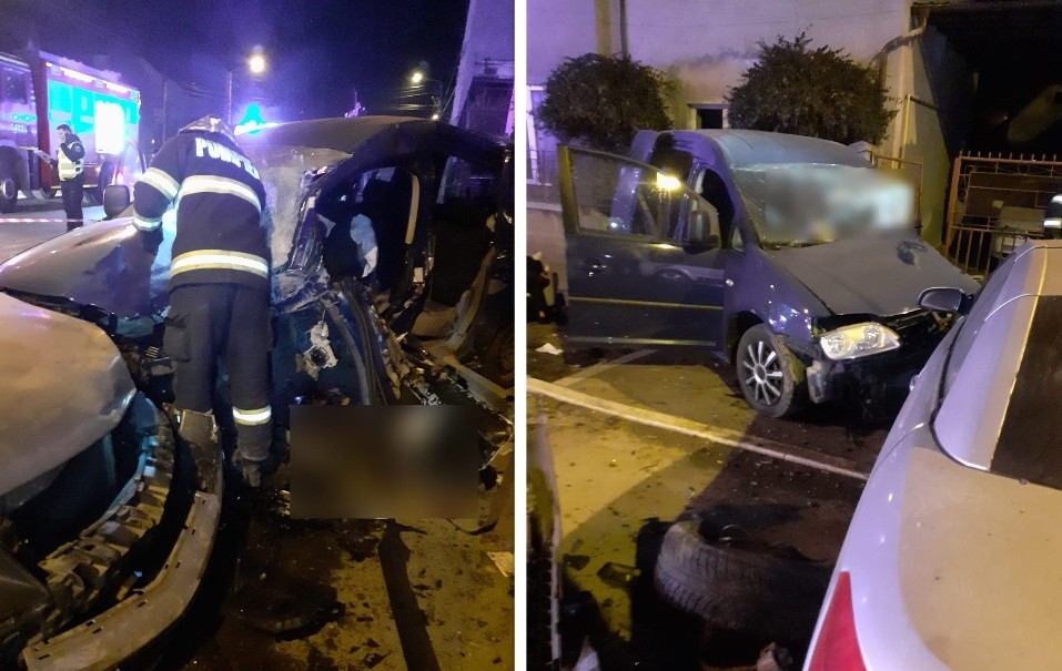Imagini de la accidentul mortal din 22 februarie 2025 din Câmpia Turzii | Foto: ISU Cluj