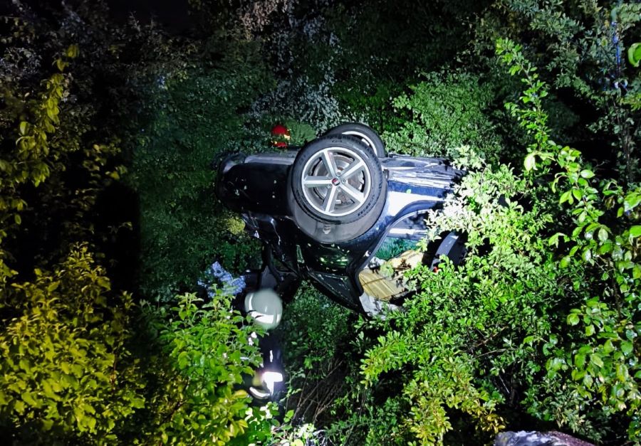 Accident în Florești | Foto: ISU Cluj