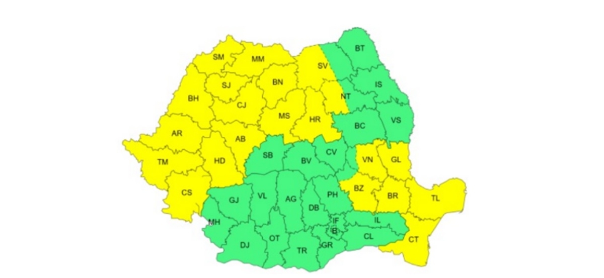 Meteorologii anunță ploi torențiale