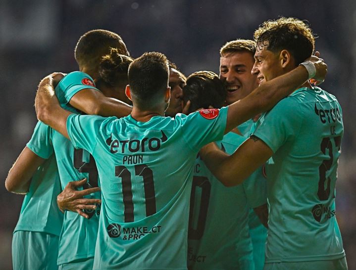 CFR Cluj a reușit o victorie spectaculoasă împotriva celor de la Rapid București