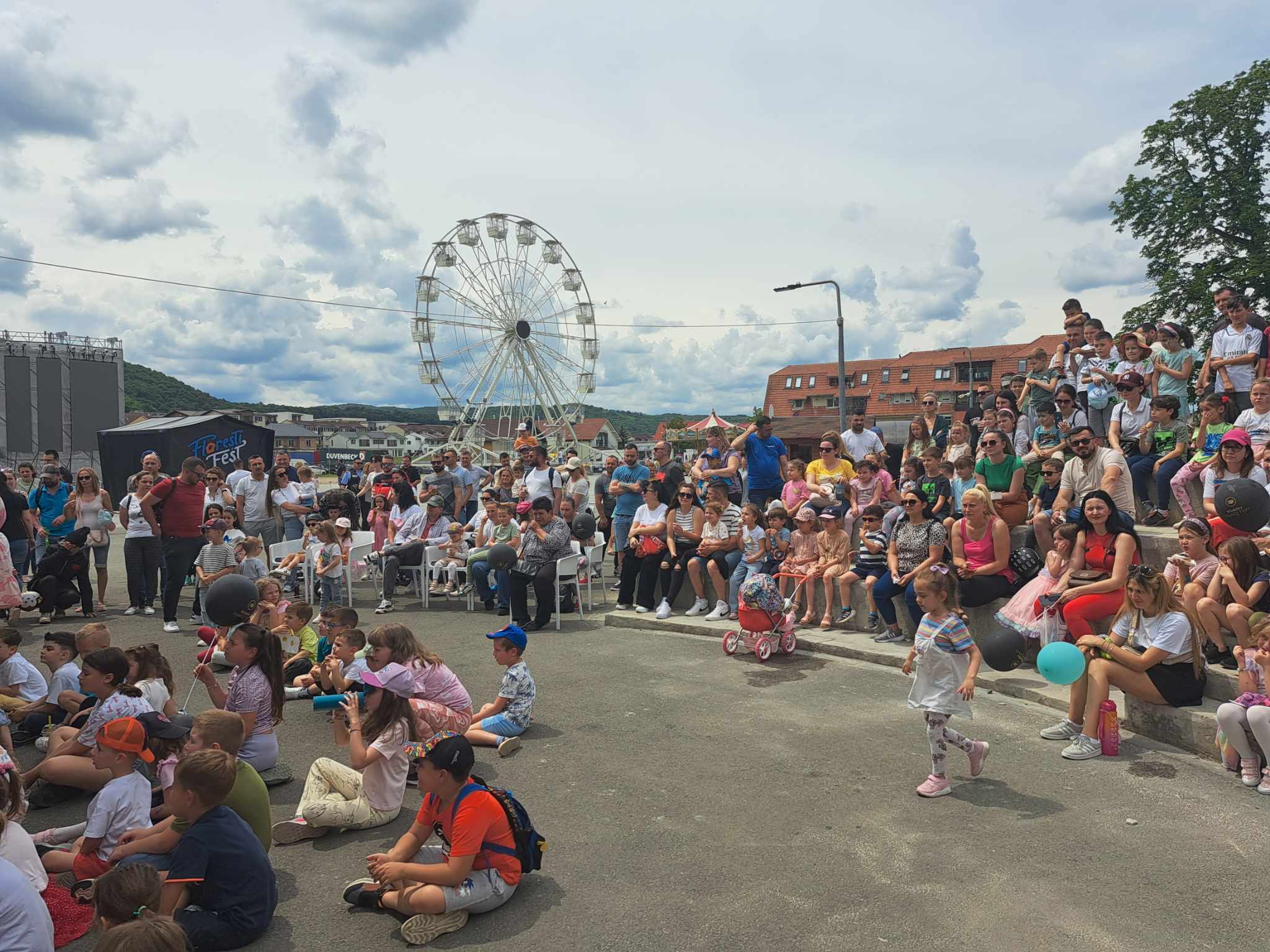 Florești Fest a fost locul de distracție și pentru copii | Foto: Bianca Preda
